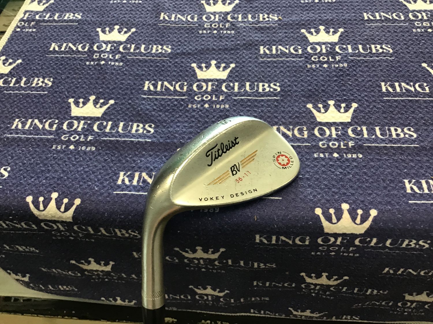 Used Vokey Spin Milled LH 56