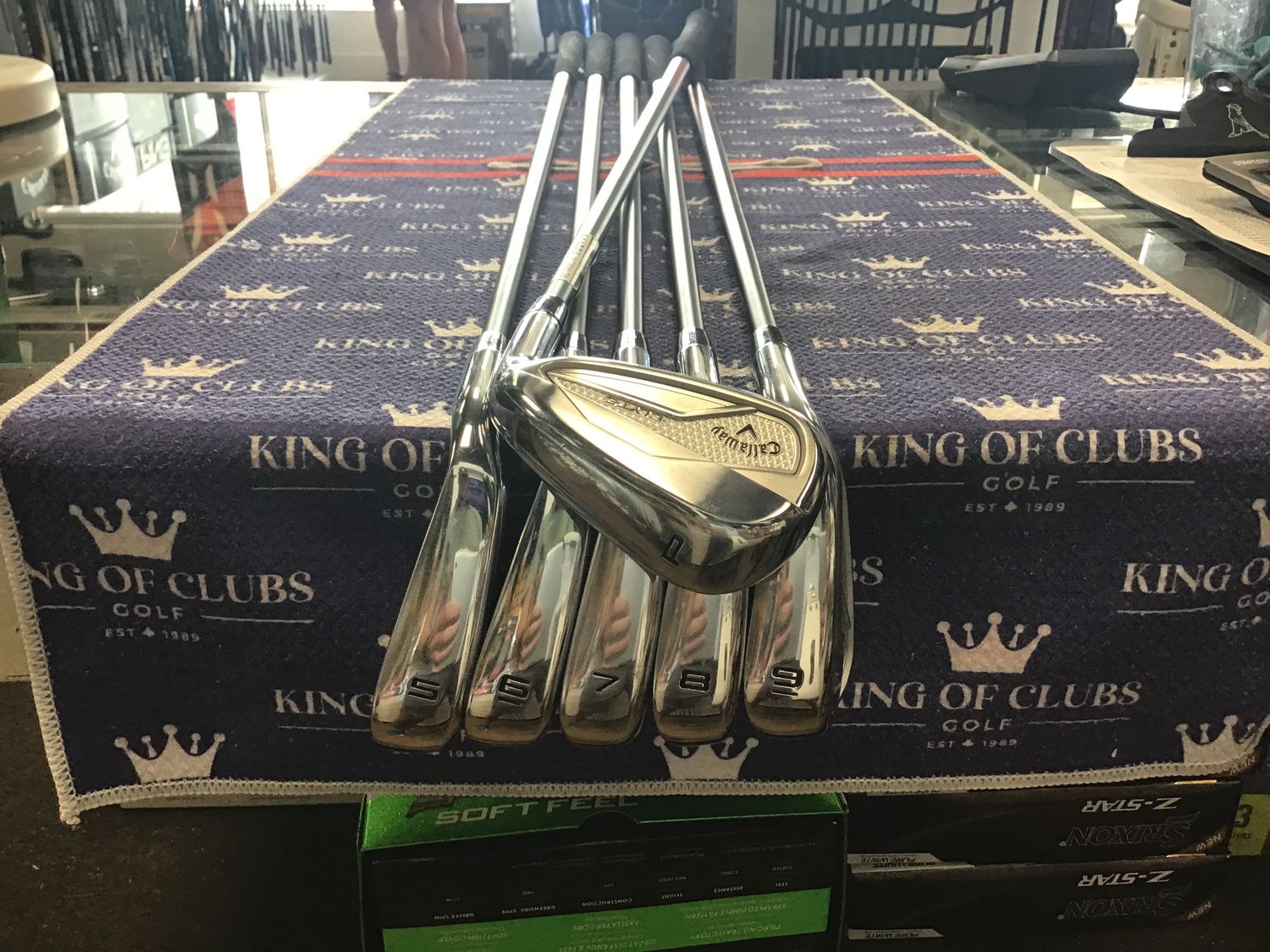 Used Callaway Elyte Irons 5-PW RH Graphite