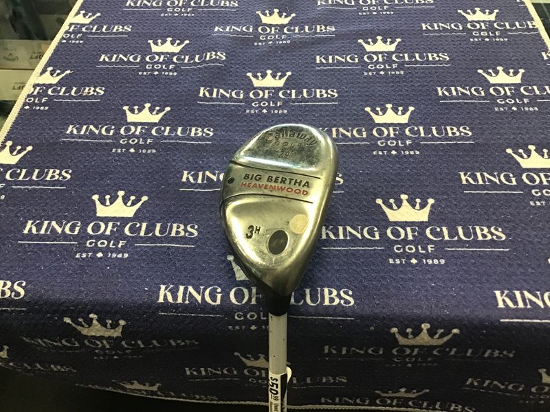 Used callaway Big Bertha Heavenwood 3 Hyb RH
