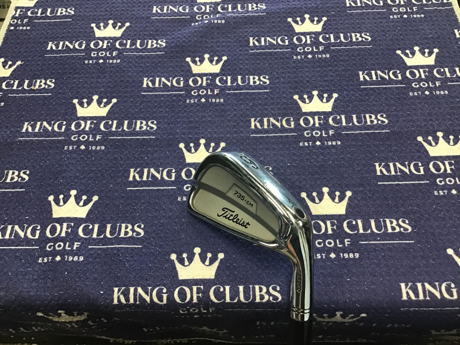 Used Titleist 735 cm 6 Iron