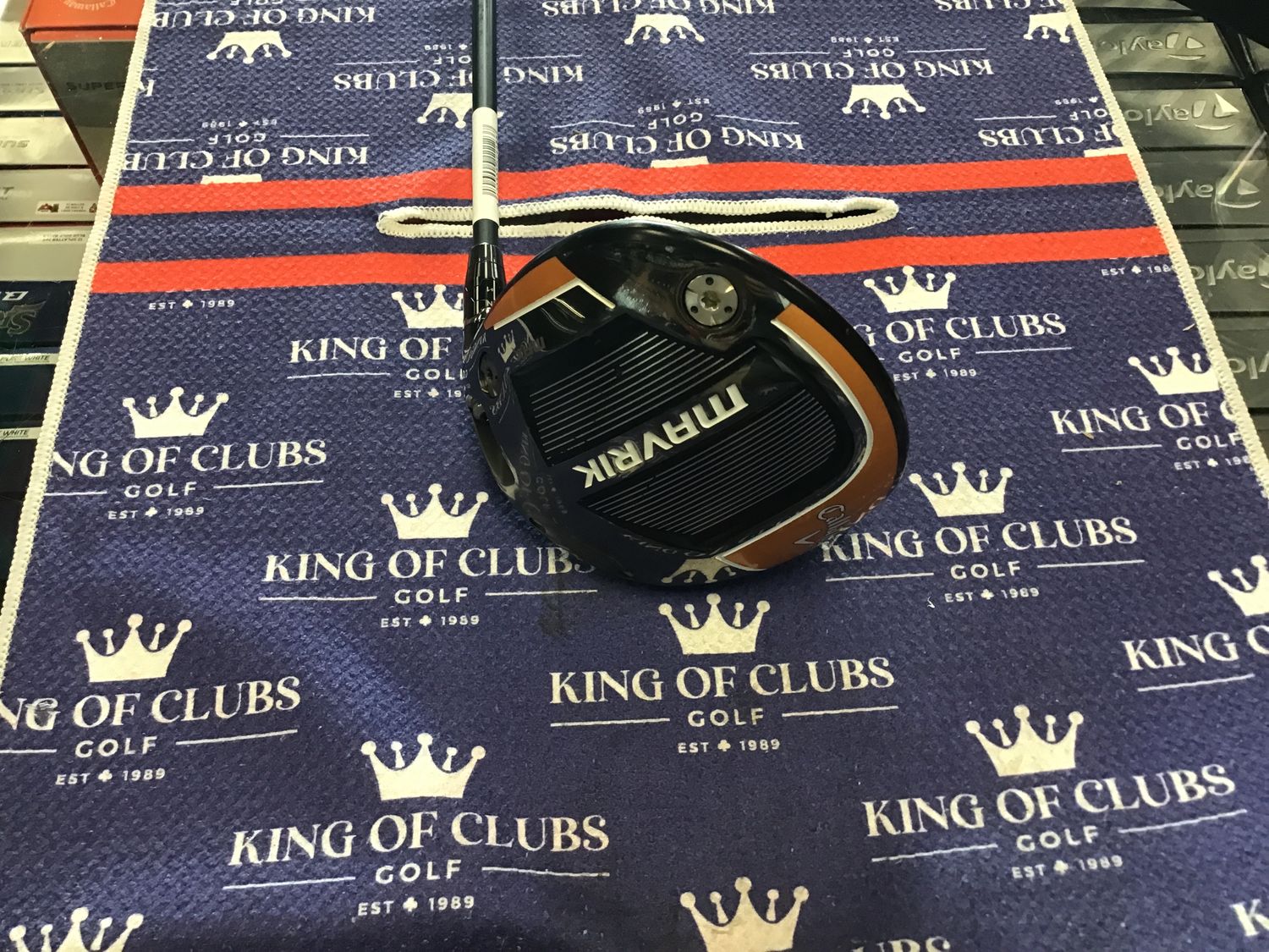Used callaway Mavrik Max Driver RH X Flex