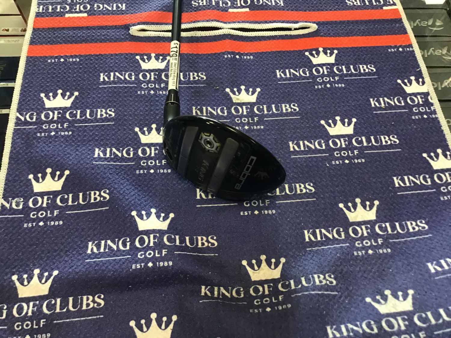 Used Cobra King F8 3 wood RH Reg