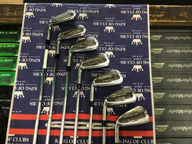 Used Ping S57 4-PW LH Stiff