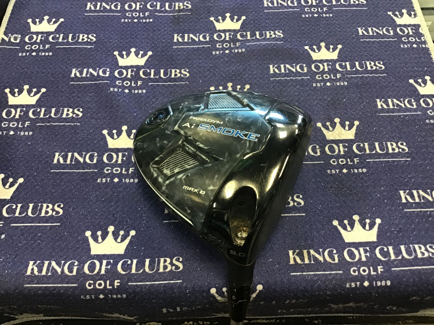 USed Callaway Ai Smoke max D Driver RH 9 Degree A Flex
