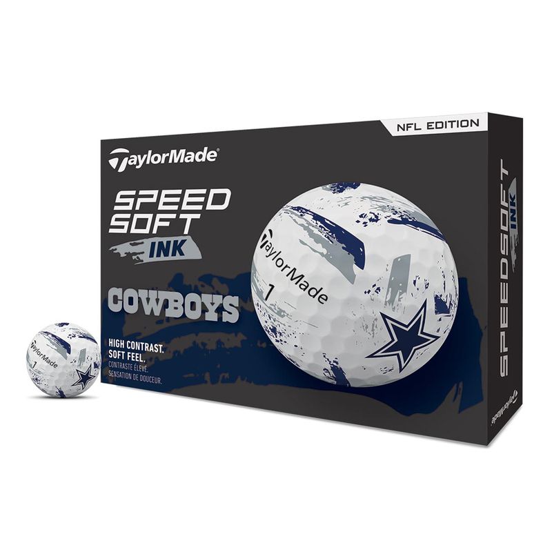 Taylormade SpeedSoft Ink NFL Cowboys Dozen
