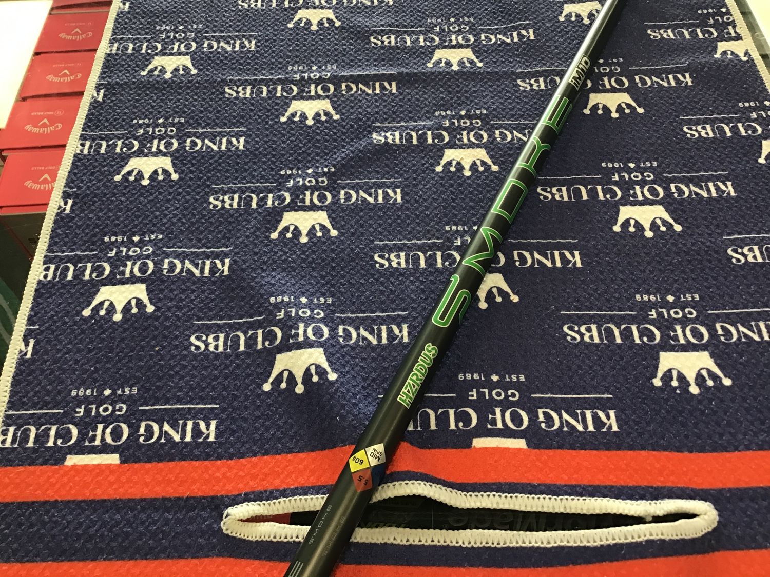 Used Hzrdus Smoke Green Reg Driver Shaft