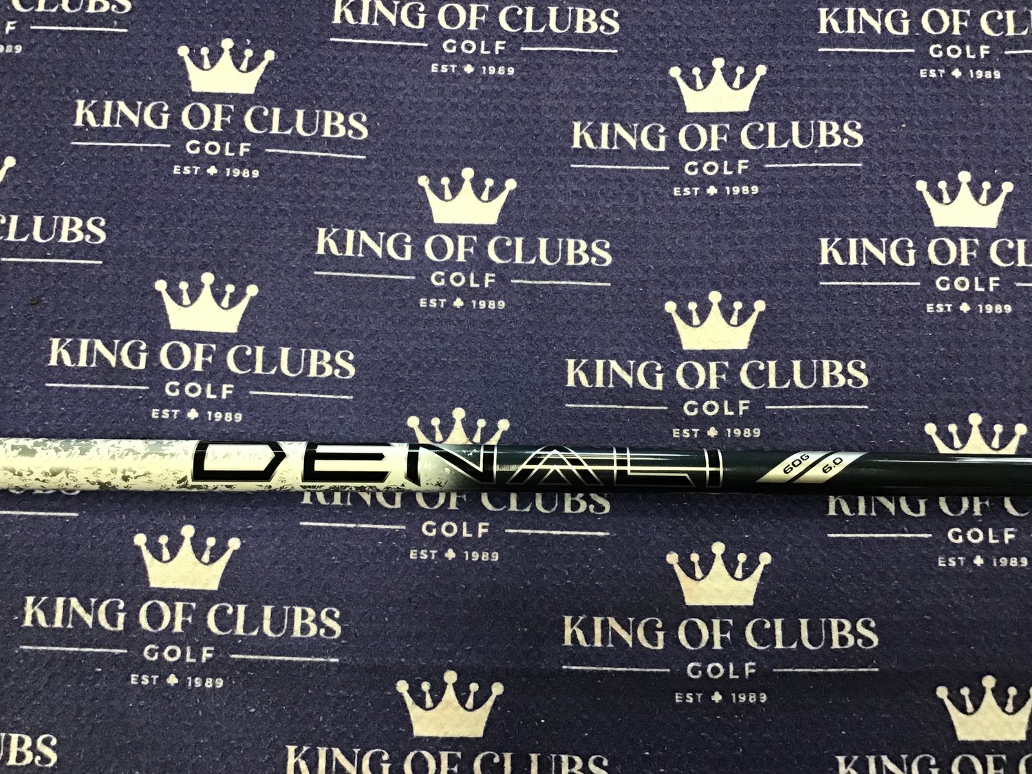 denali Blue 60g stiff Driver Shaft
