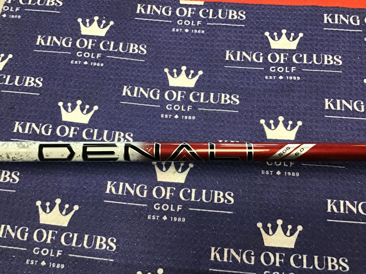 Denali red 50g Stiff Driver Shaft