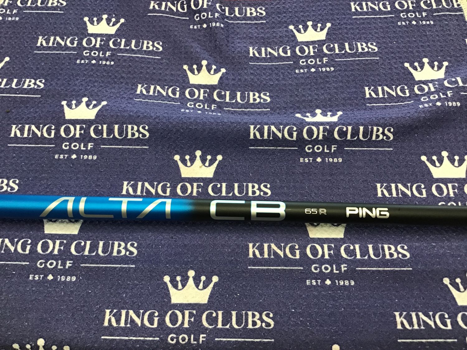 Alta CB Blue 65 Reg fairway Shaft