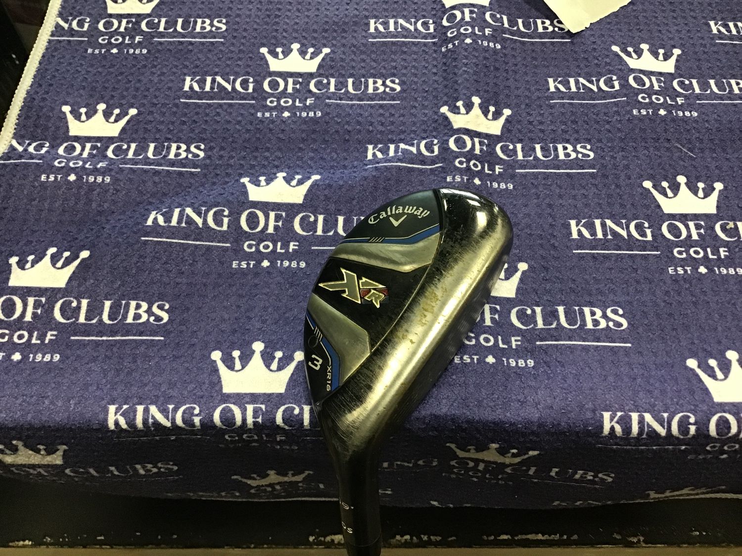 Used callaway XR 3 Hybrid RH Stiff