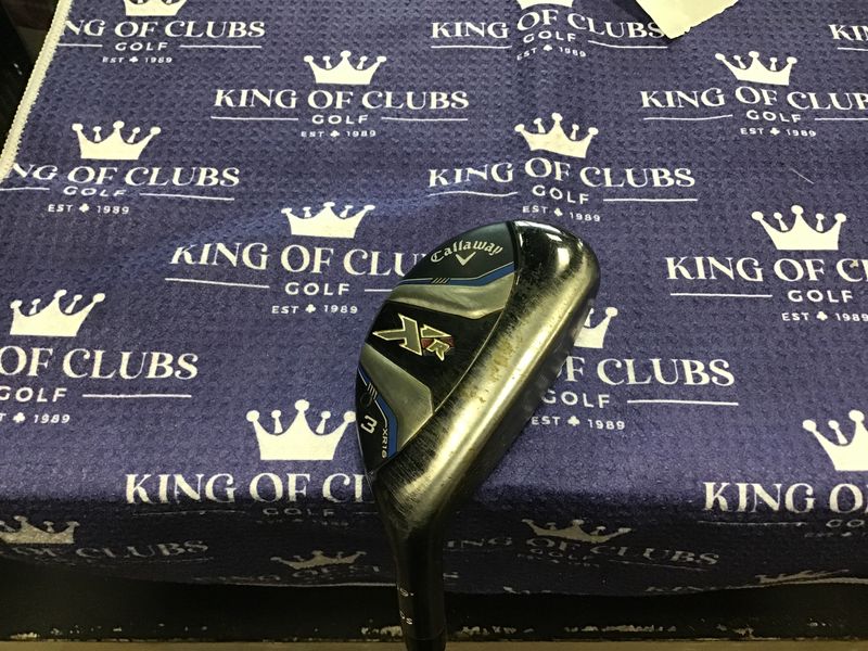 Used callaway XR 3 Hybrid RH Stiff