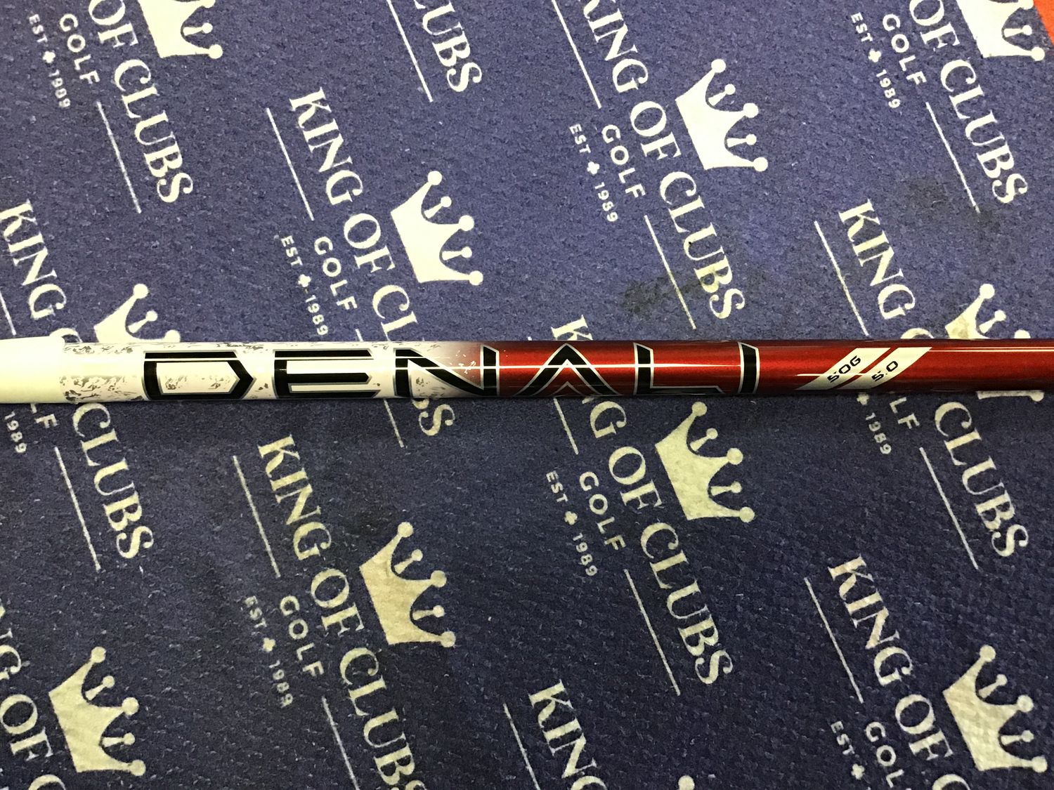 Used Denali Red 50g 5.0 Driver Shaft