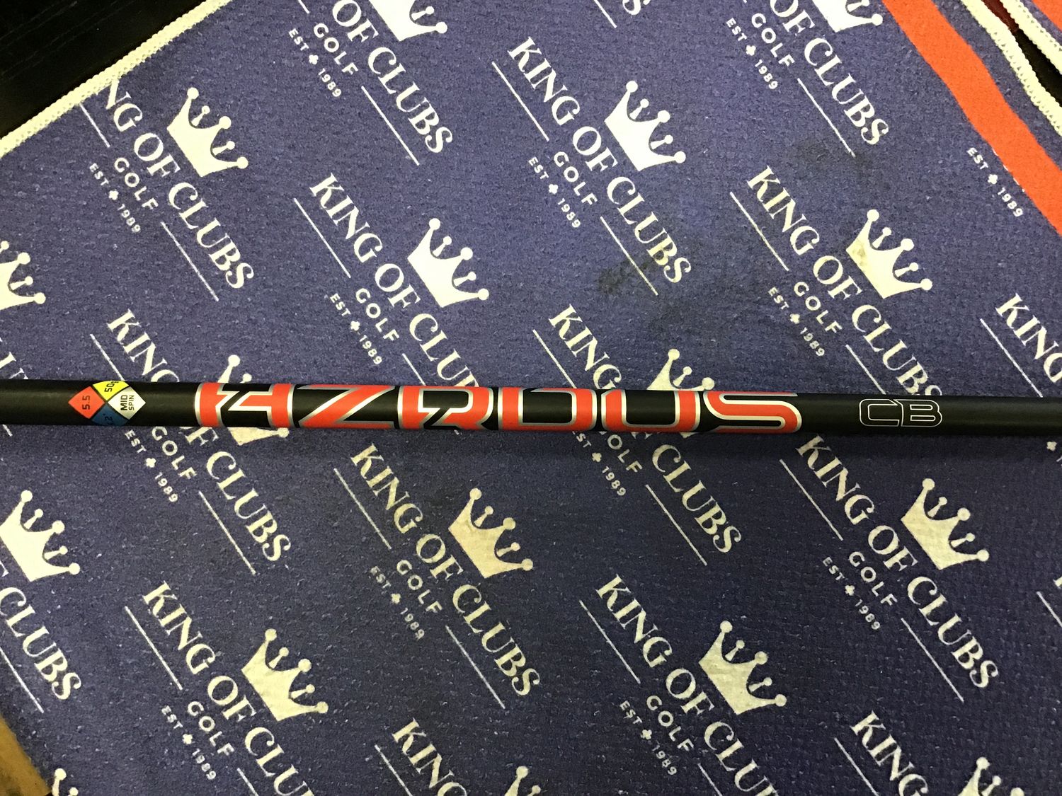 Used Hzrdus CB Red 50g Reg Driver Shaft