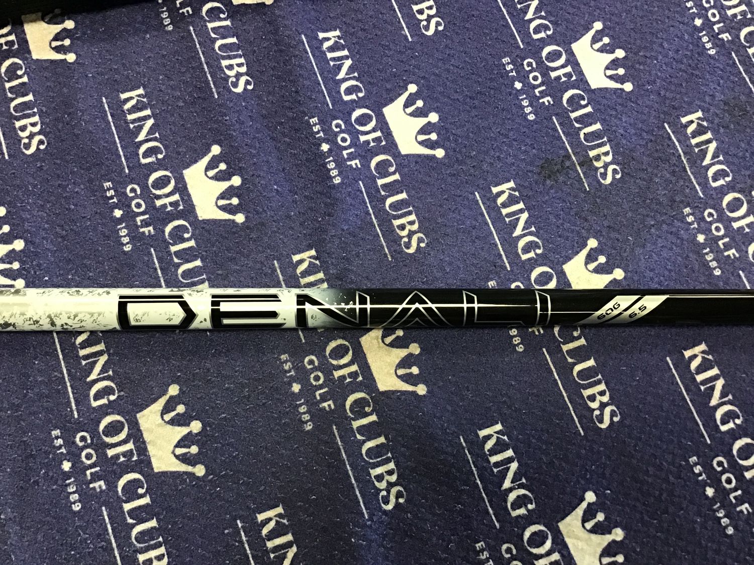 Used Denali Black X Stiff 60g Driver shaft