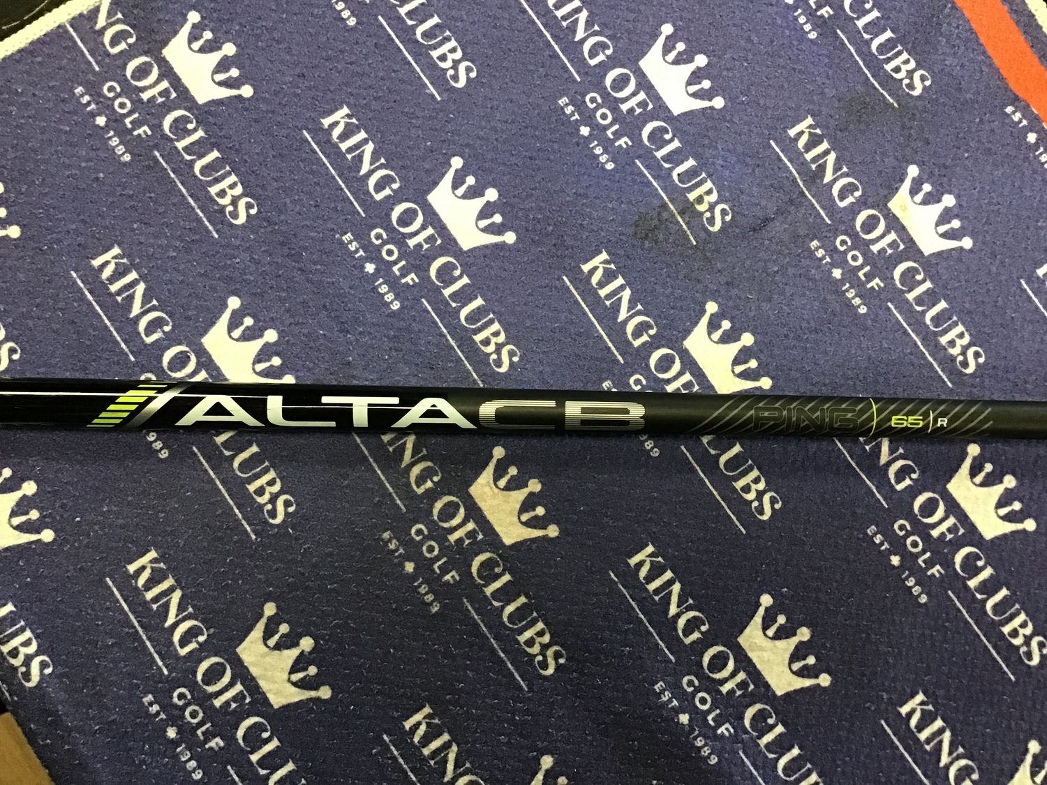 Alta CB Black 65 Reg Fairway Shaft