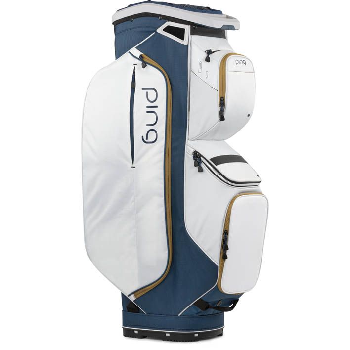 Ping Traverse Cart Bag Navy/Patinum/Gold