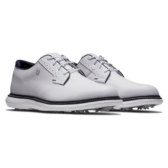 Footjoy Traditions Blucher WHT/WHT/NVY Mens 10