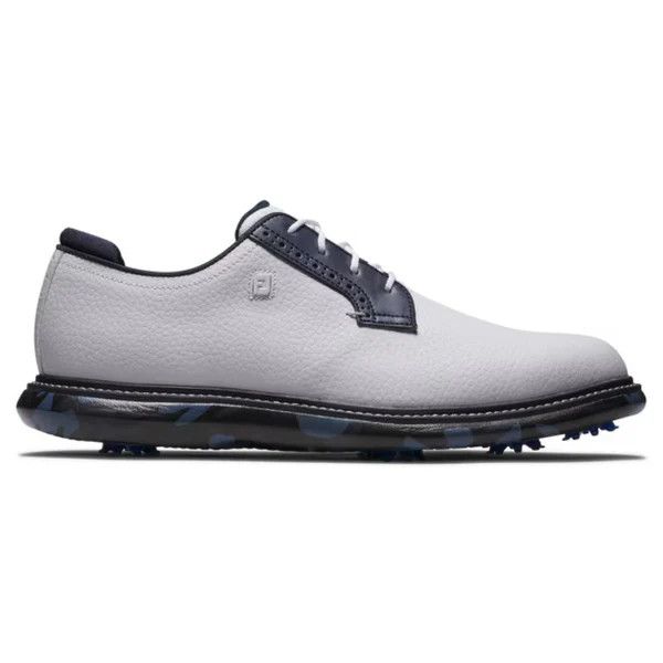 FootJoy Traditions Blucher White/Navy Camo