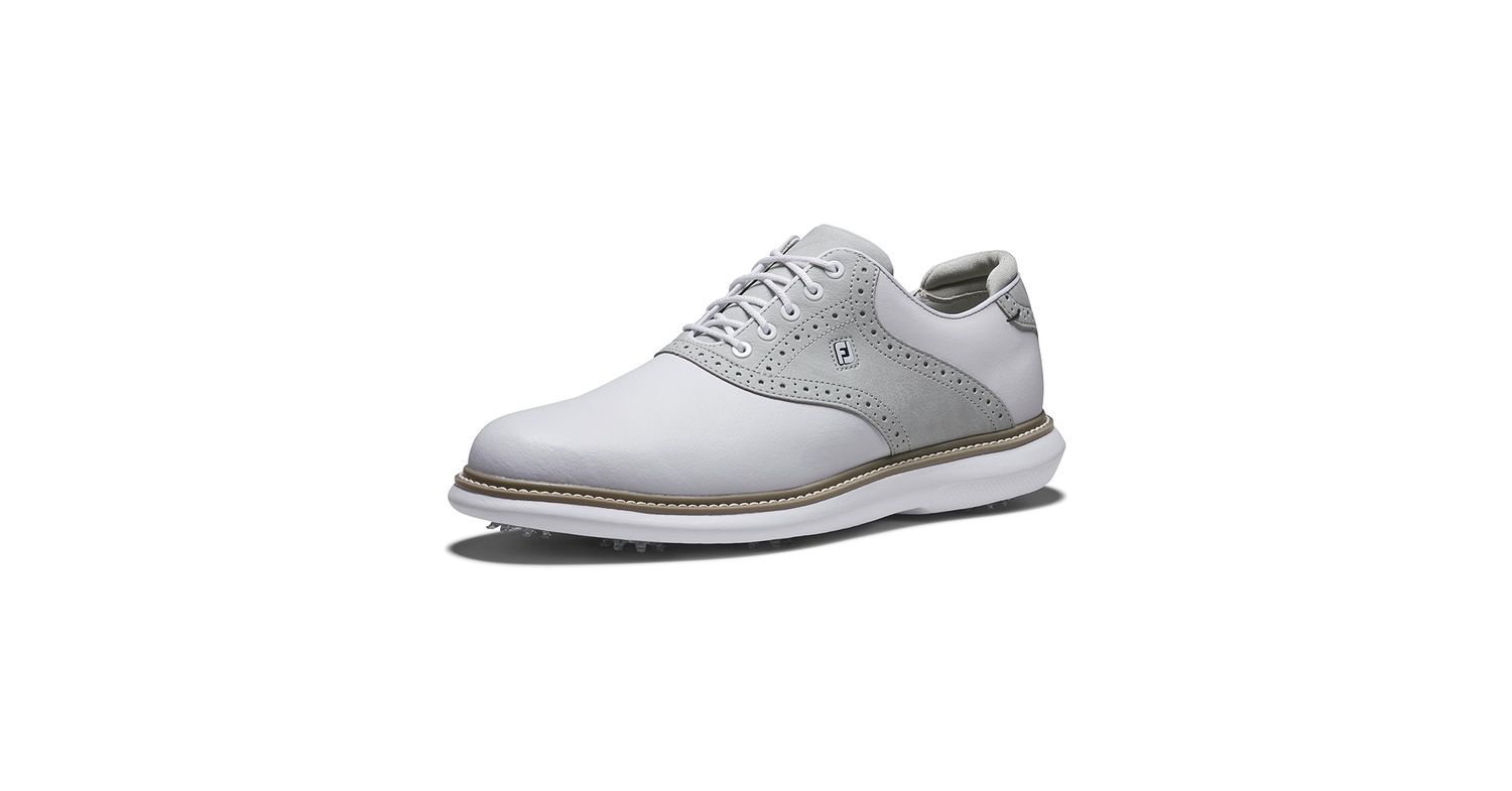 FootJoy Traditions White/Grey 9