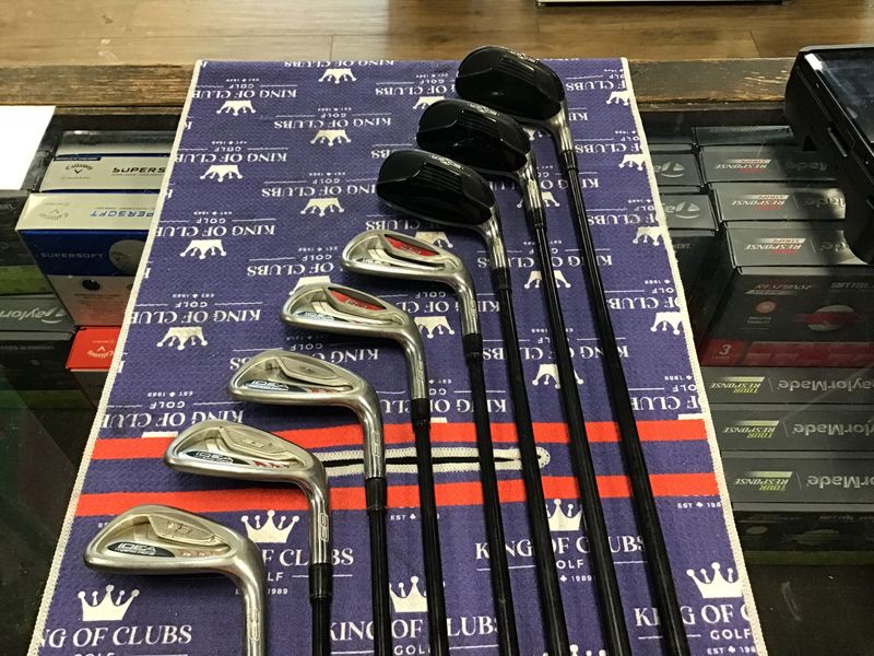 Used Adams Idea Hybrid Iron set 3-PW RH Stiff