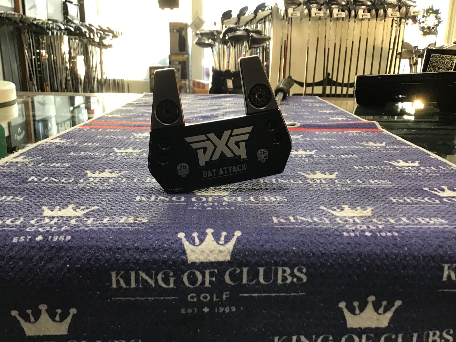 Used PXG Bat Attack 26 LH Putter