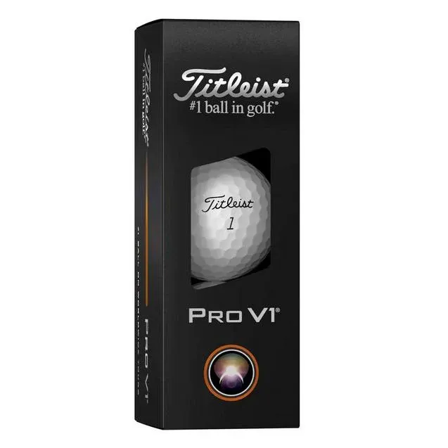 Titleist Pro V 1 Golf Balls (Dozen) 2025 Edition Sleeve