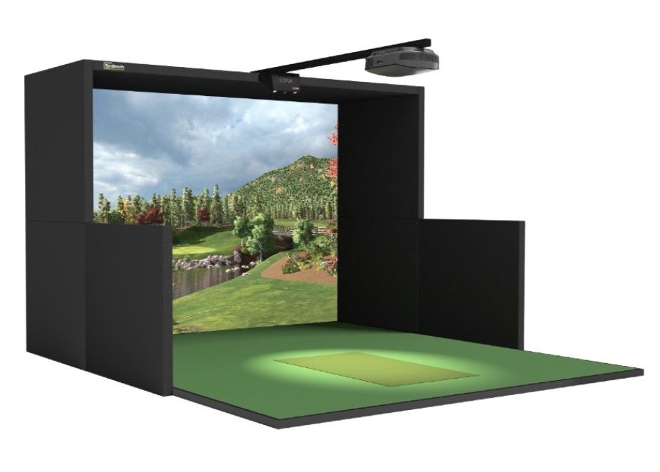 SIMBOOTH KIT 1 - 4K Laser BenQ AK700ST Projector - 11’1’’x12’x7’10’’