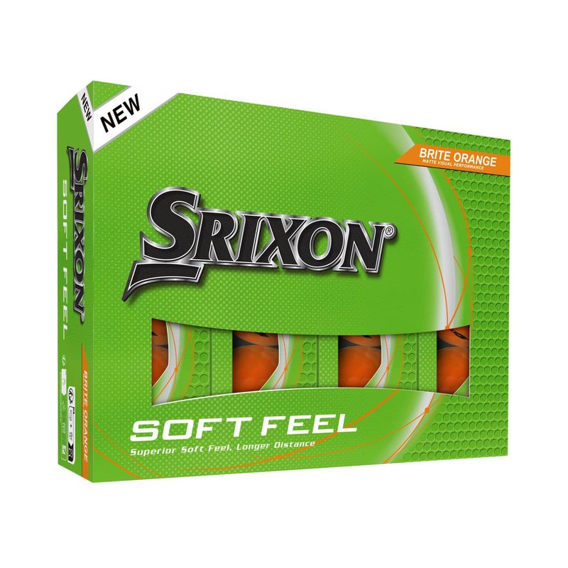 Srixon Soft Feel Bright Orange Dozen