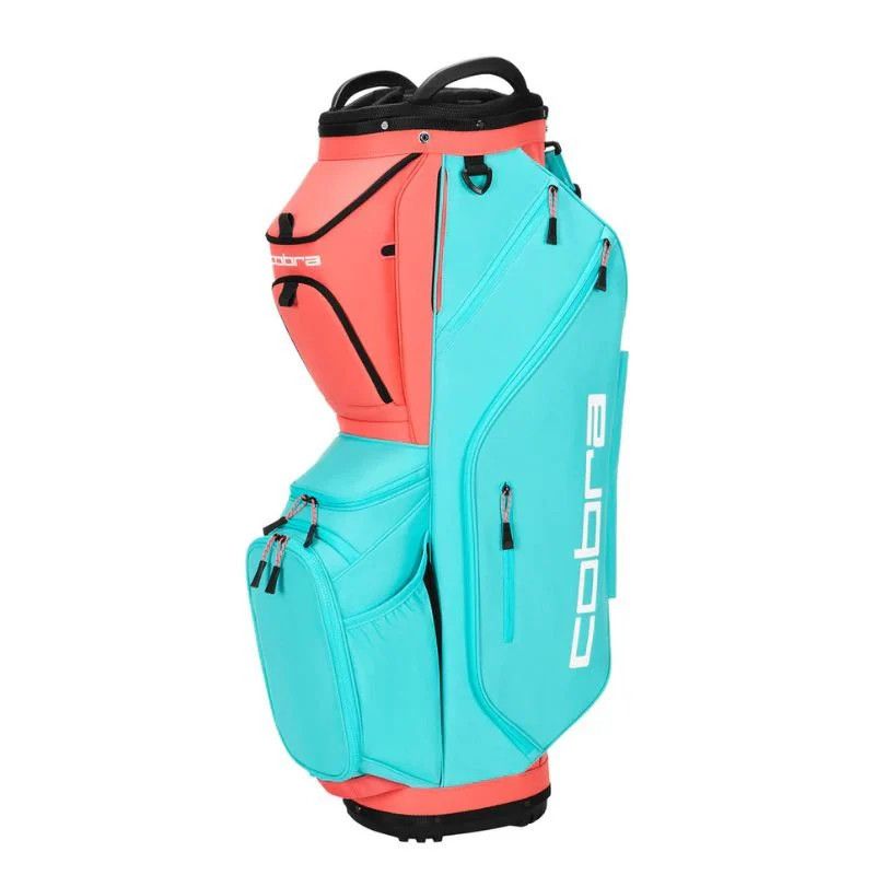 Cobra Ultralight Pro Cart Bag Lite Blue/Orange