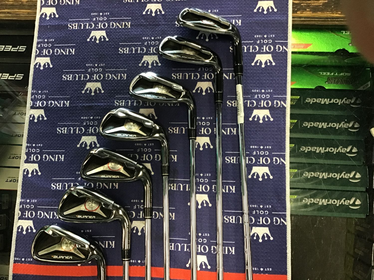 used Taylormade Burner 5-GW RH Reg