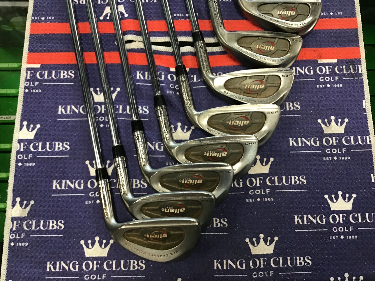 Used Alien DS9 Irons 3-Pw RH