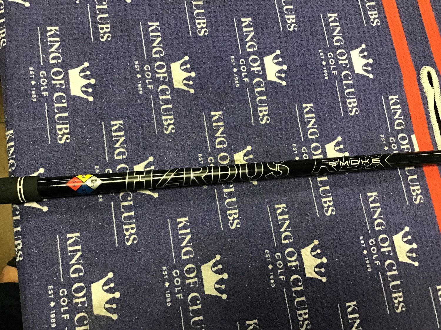 Used Hzrdus RDX Smoke 70g Stiff Driver Shaft