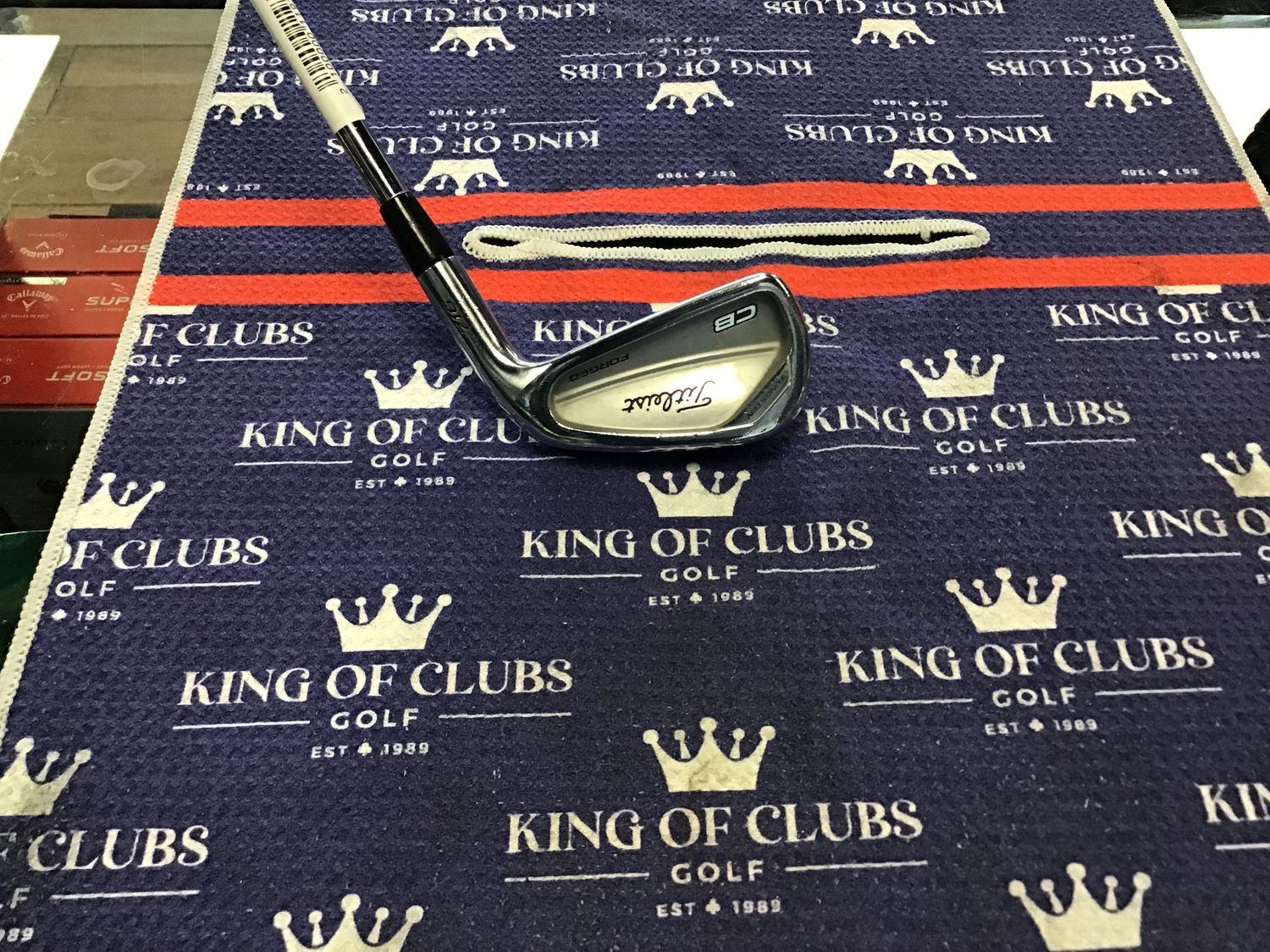 Used Titleist Forged CB 716 4 Iron RH Stiff