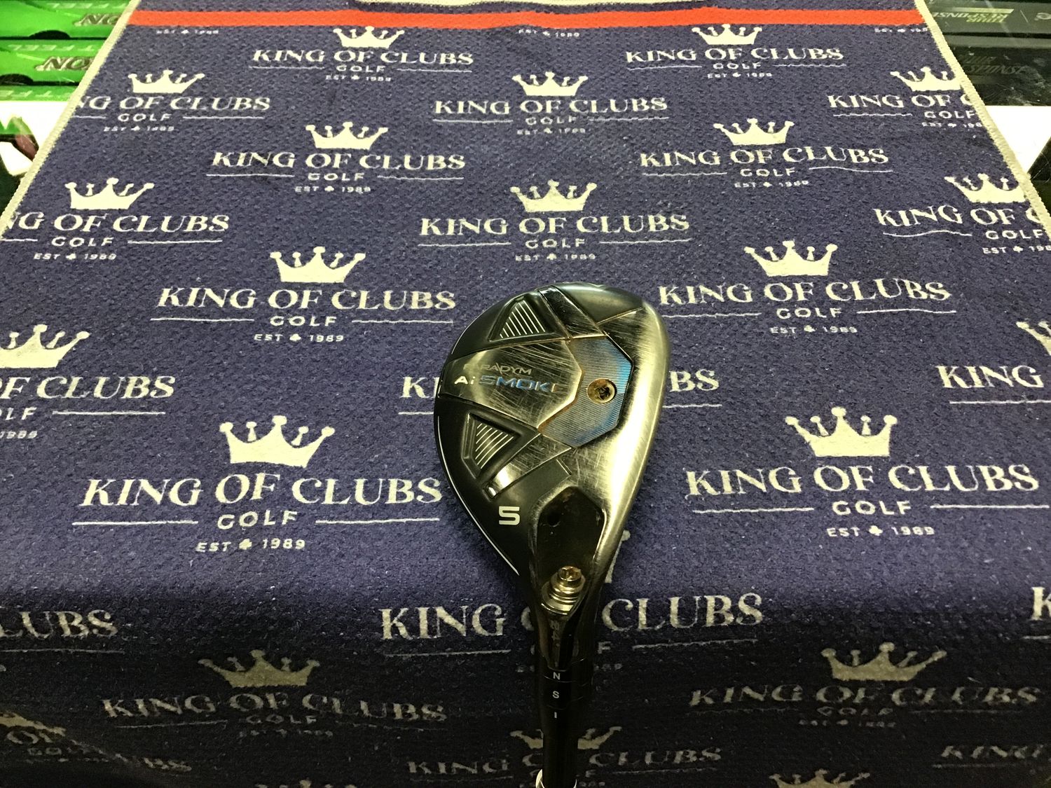 Used Callaway AI Smoke 5 Hybrid RH Reg