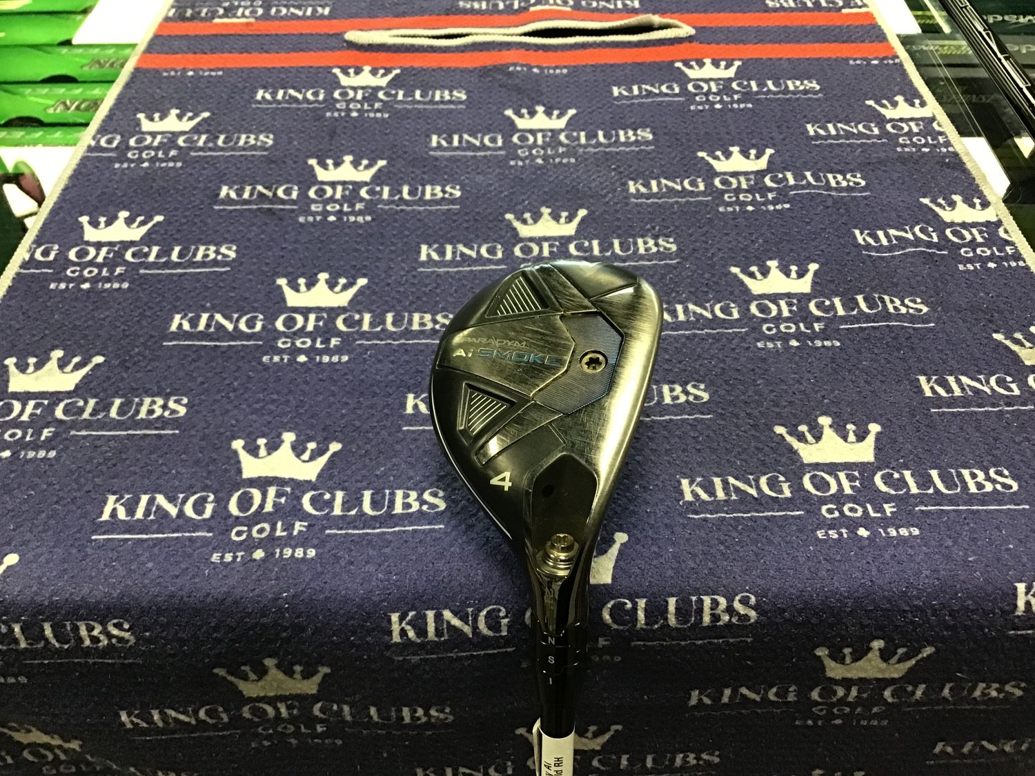 Used Callaway Ai Smoke 4 Hybrid RH Reg