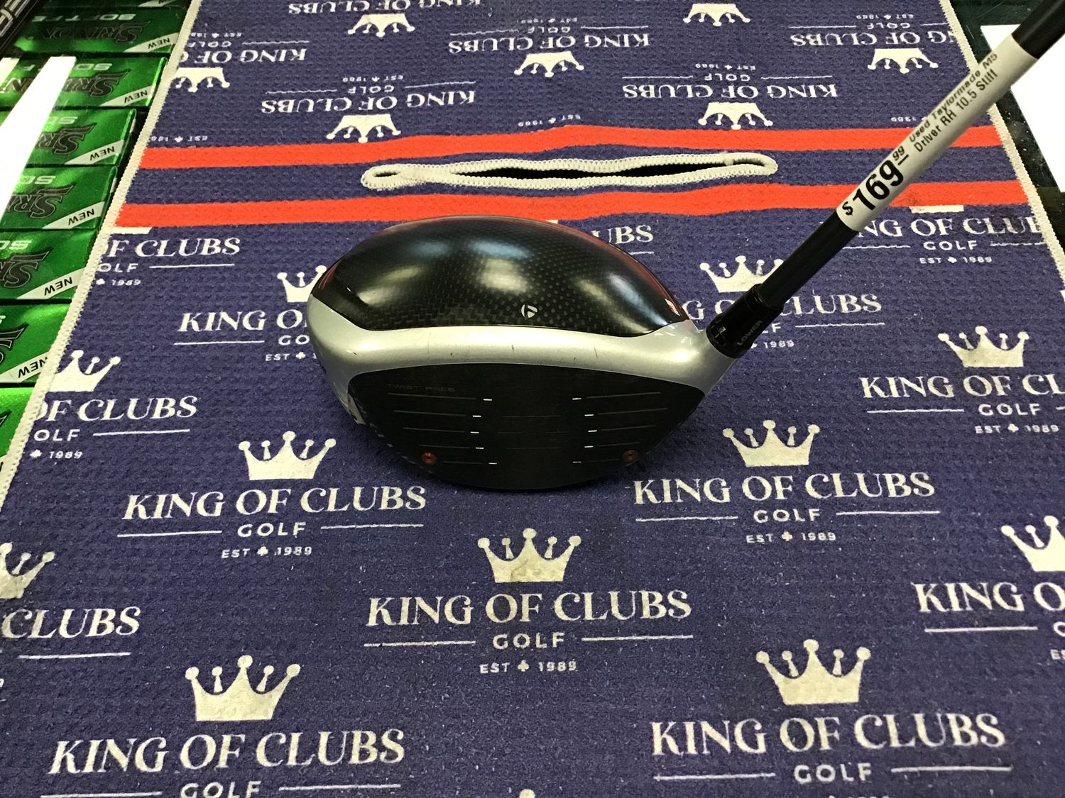 Used Taylormade M5 Driver RH 10.5 Stiff