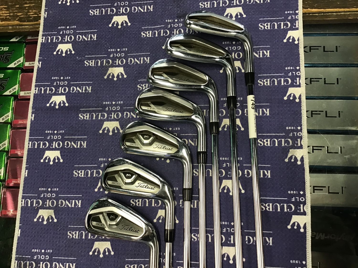 Used Titleist T300 5-Pw+48 RH Reg