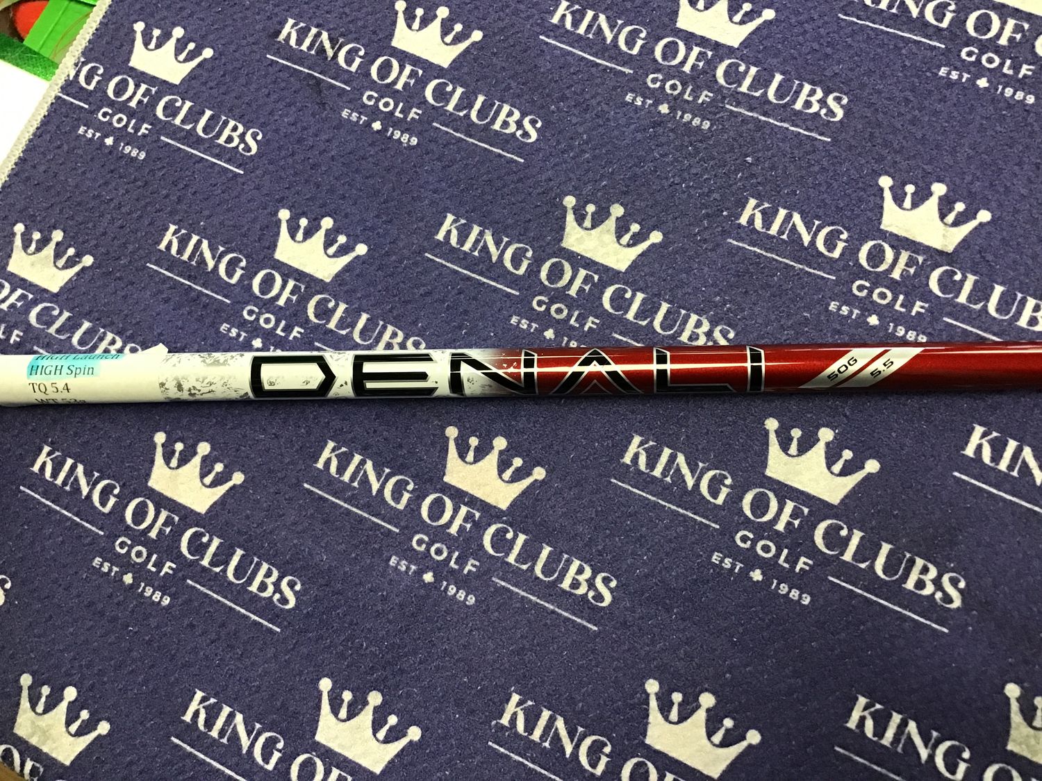 Denali Red 50g Reg Driver Shaft