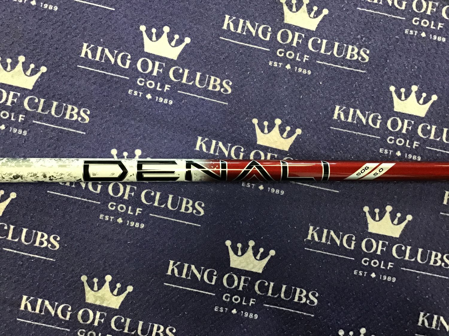 Denali Red 50g Senior Fairway Shaft