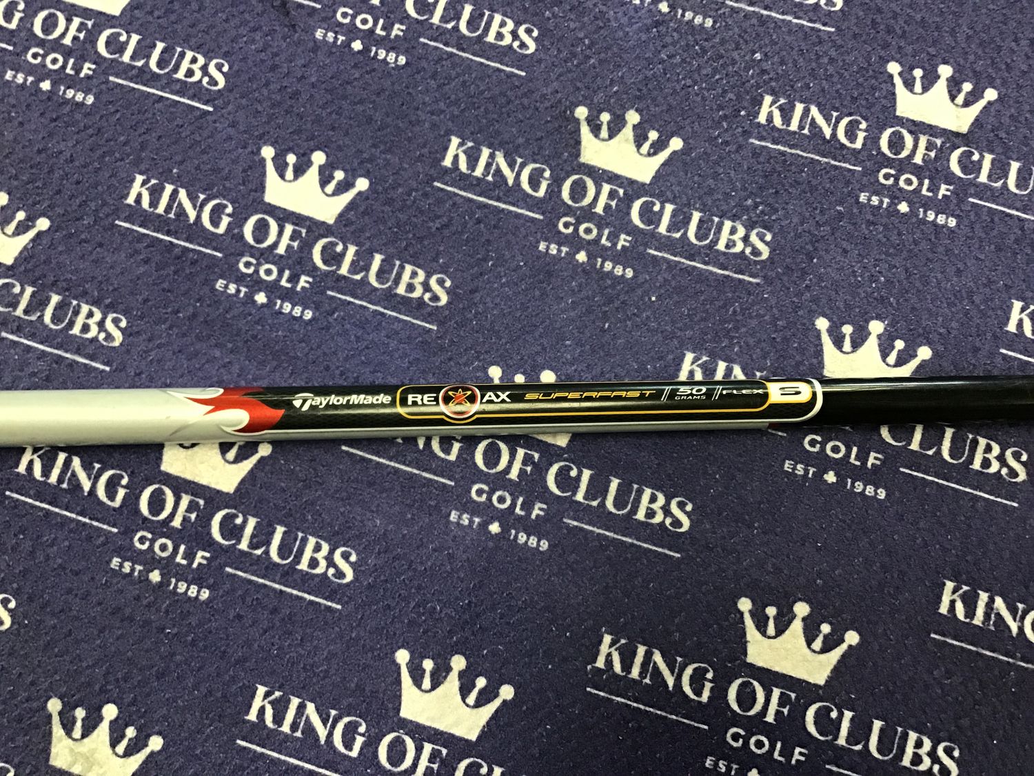 Used Taylormade Burner Superfast 50g Stiff Driver Shaft