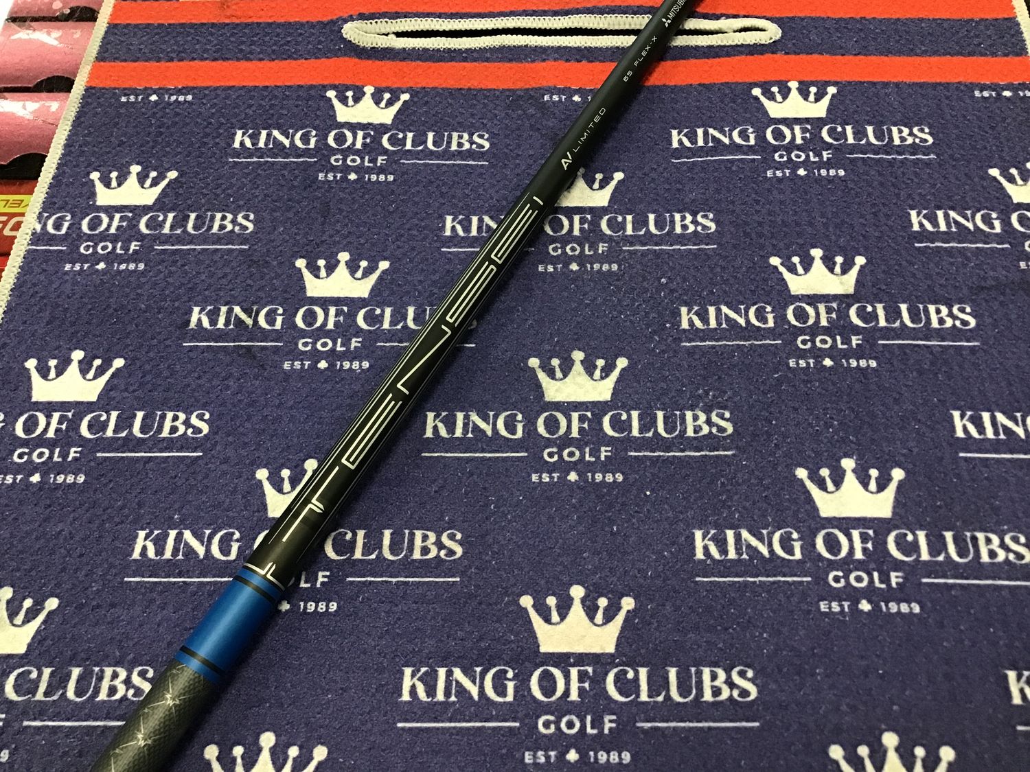 Tensie Blue 65 X Driver Shaft TM Tip