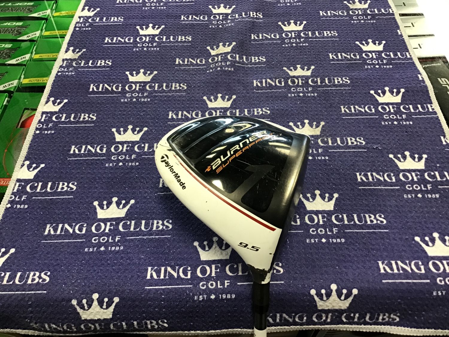 Used Taylormade Burner Superfast 2.0 RH Stiff 9.5