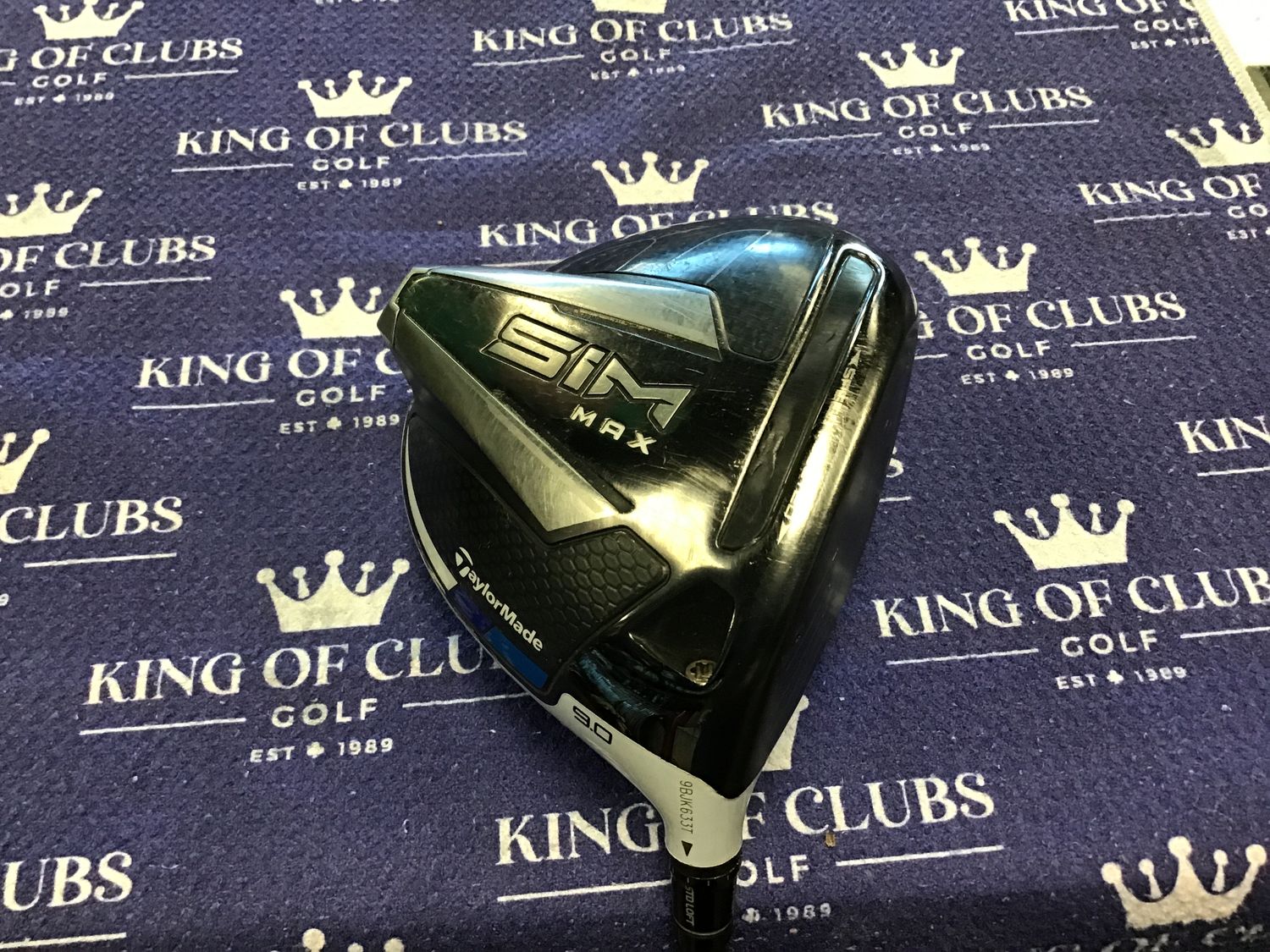 Used Taylormade Sim Max Driver 9.0 RH Stiff