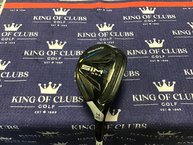 Used taylormade Sim 2 Max 4 Hybrid RH Reg