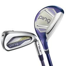 Ping GLE 4 Irons 5H+6H+7-Pw+Uw LH Ladies