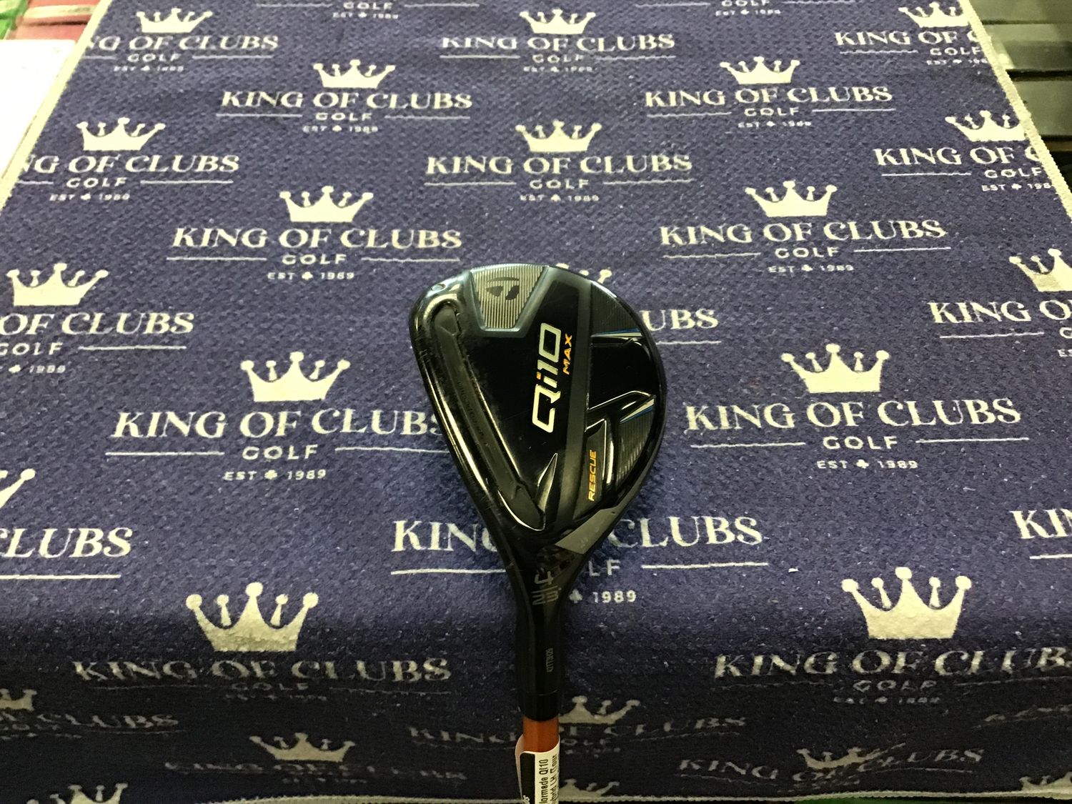 Used Taylormade QI10 Max 4 Hybrid LH (Tour AD DI-85 Stiff Shaft)