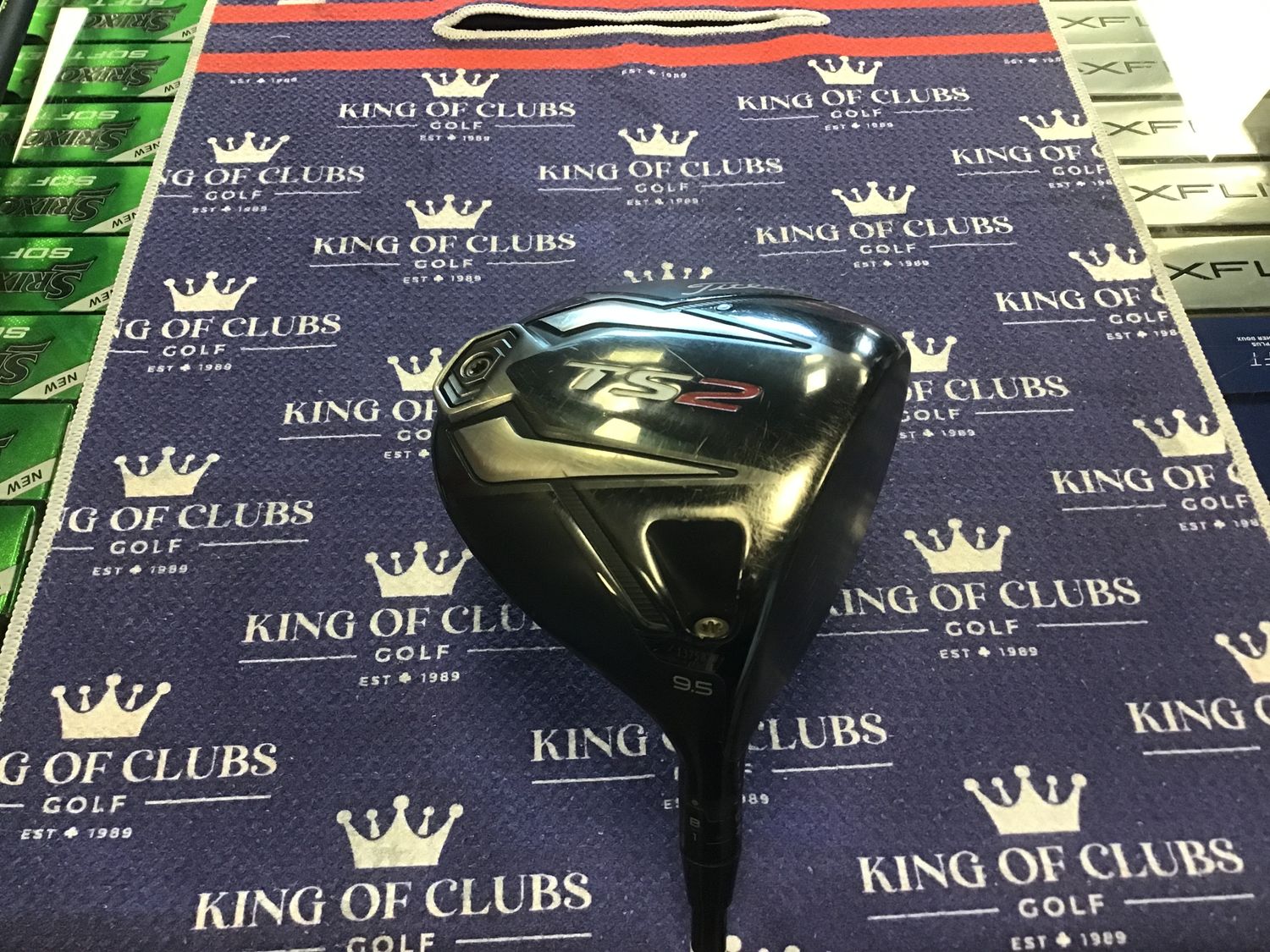 Used Titleist TS2 9.5 RH Stiff