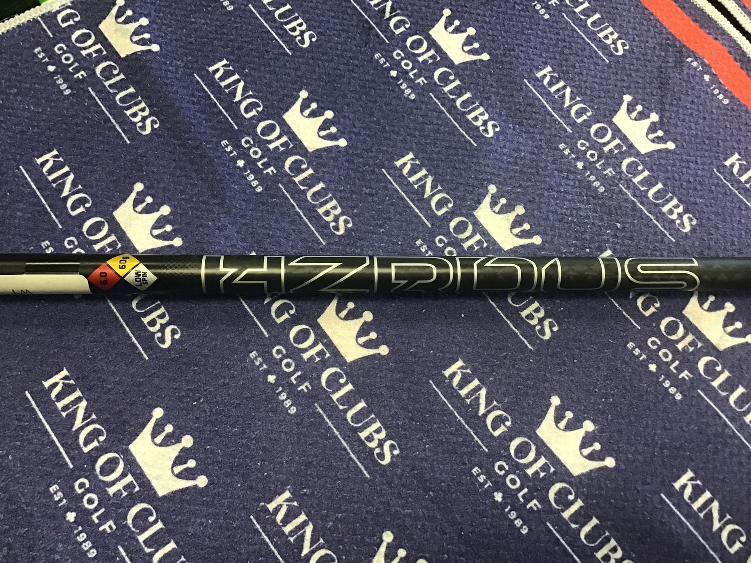 Hzrdus Black 60g Stiff Driver Shaft