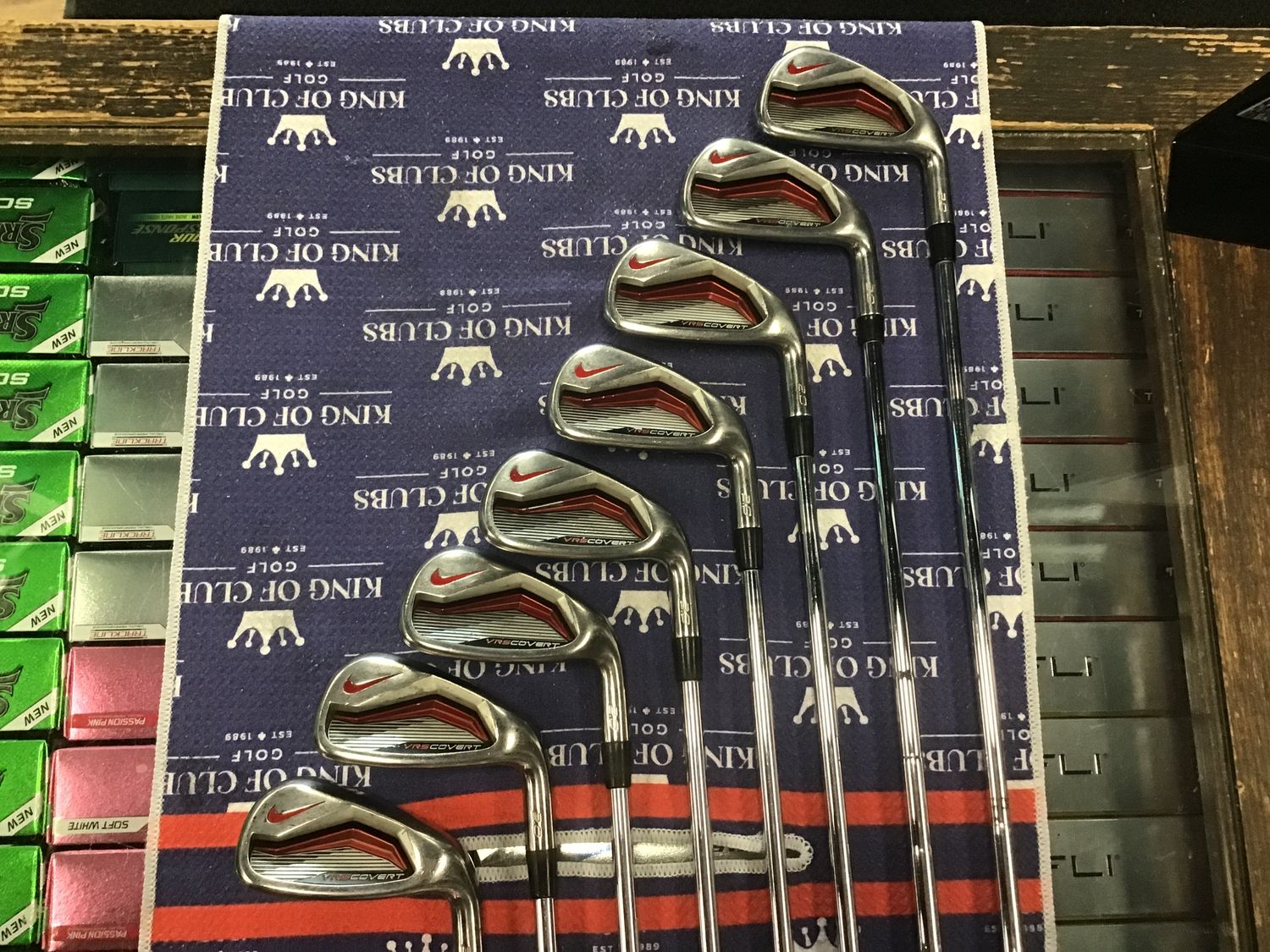 Used Nike VRS Covert 4-Pw+Aw RH Reg