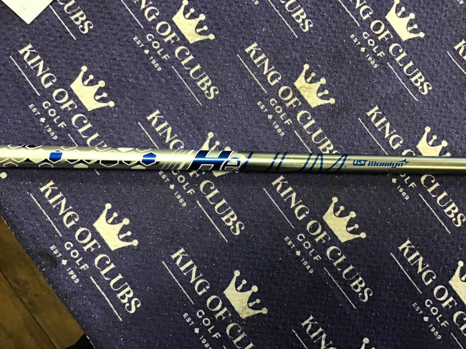 Used Helium Reg Flex Driver Shaft TM Adapter